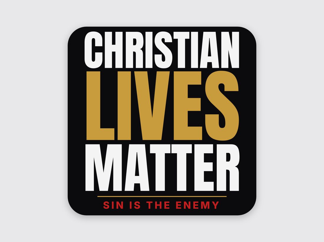 Christian Lives Matter Sticker